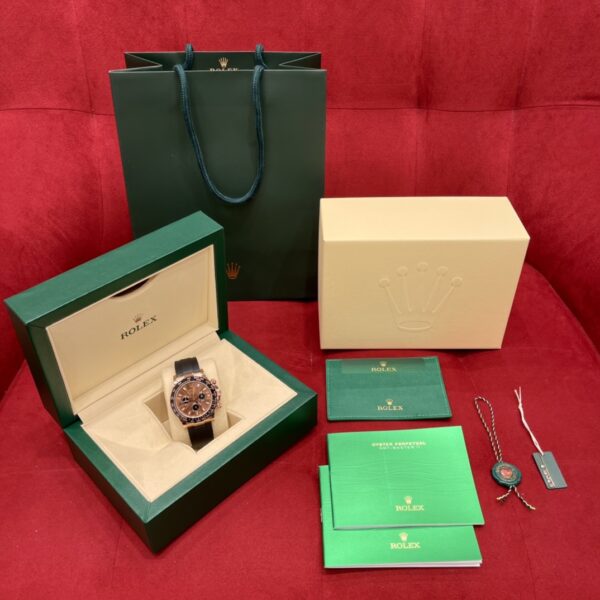 Rolex Cosmograph Daytona M116515LN-0041 (Rose Gold, Chocolate and Black Dial)