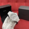 Chanel J12 Series H5700 (Ceramic & Stainless Steel, White Dial)