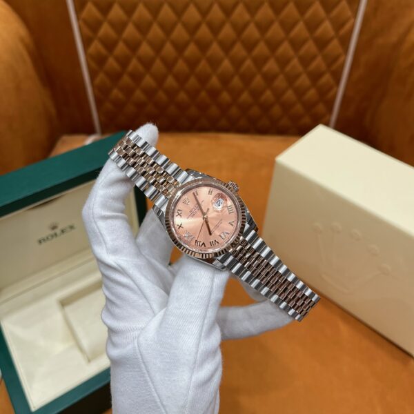 Rolex Datejust m126231-0027 (Rose Gold Dial)