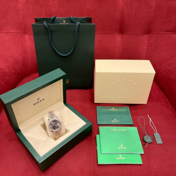 Rolex Datejust m126281rbr-0011 (Premium Grey Diamond Bezel)