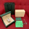 Rolex Datejust m126284rbr-0011 (White Mother-of-Pearl Diamond Bezel)