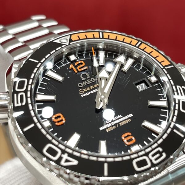Omega Seamaster 215.30.44.21.01.002 (Black Ceramic, Titanium, Orange Rubber)