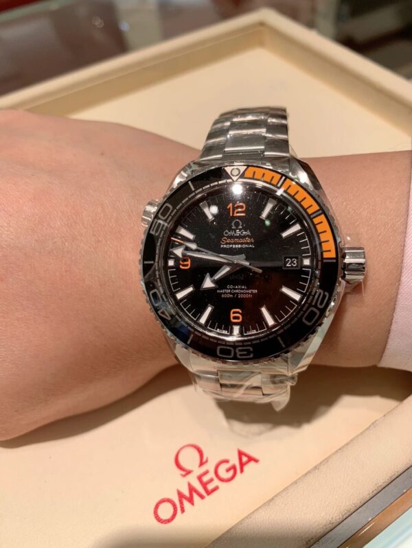 Omega Seamaster 215.30.44.21.01.002 (Black Ceramic, Titanium, Orange Rubber)