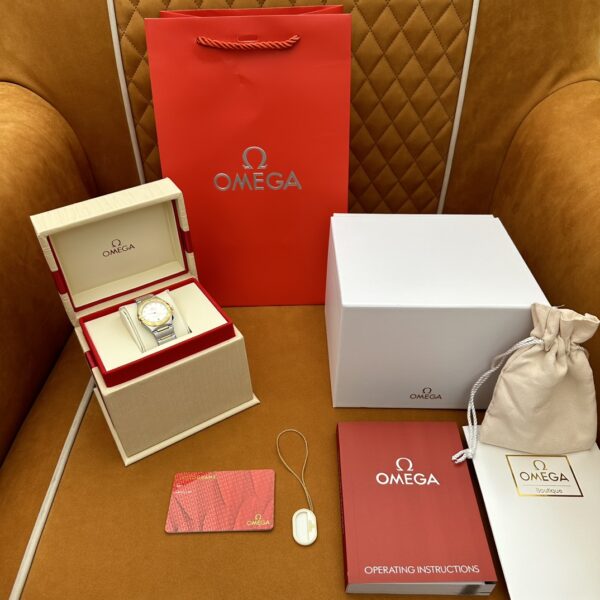 Omega Constellation Steel and Gold, White Dial, 29mm, Automatic Mechanical 131.20.29.20.02.002
