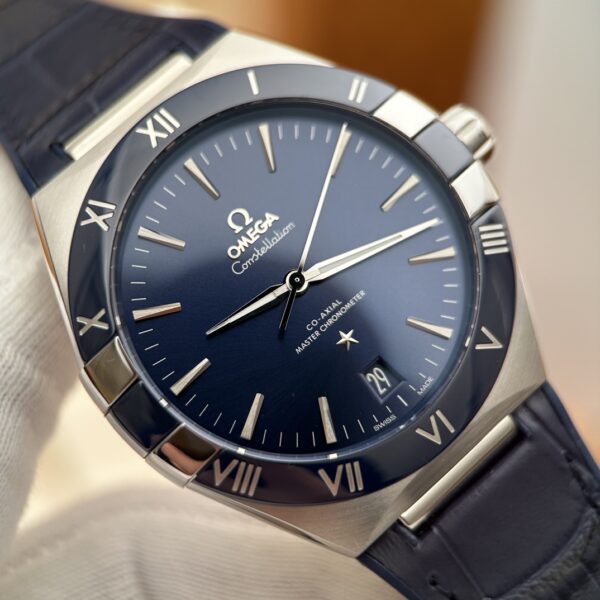 Omega Constellation 131.33.41.21.03.001 (Blue Baton, 41mm, Automatic Mechanical)
