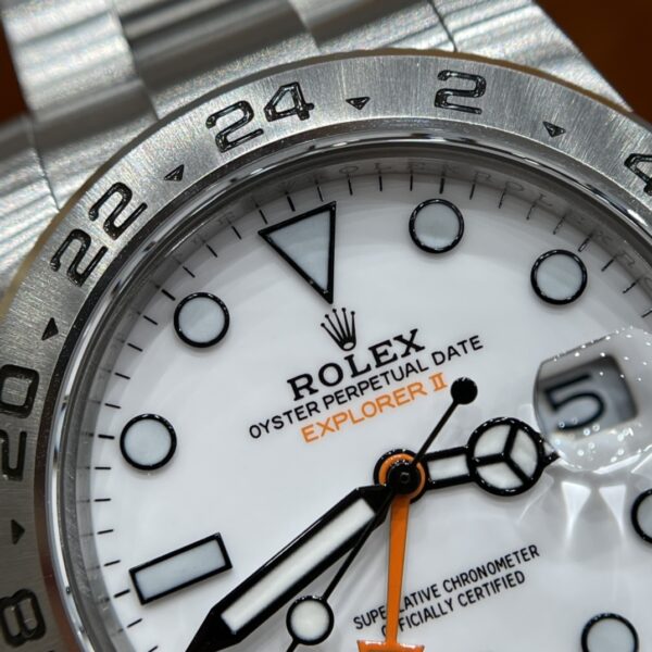 Rolex Explorer II M226570-0001 (Polar White Dial)
