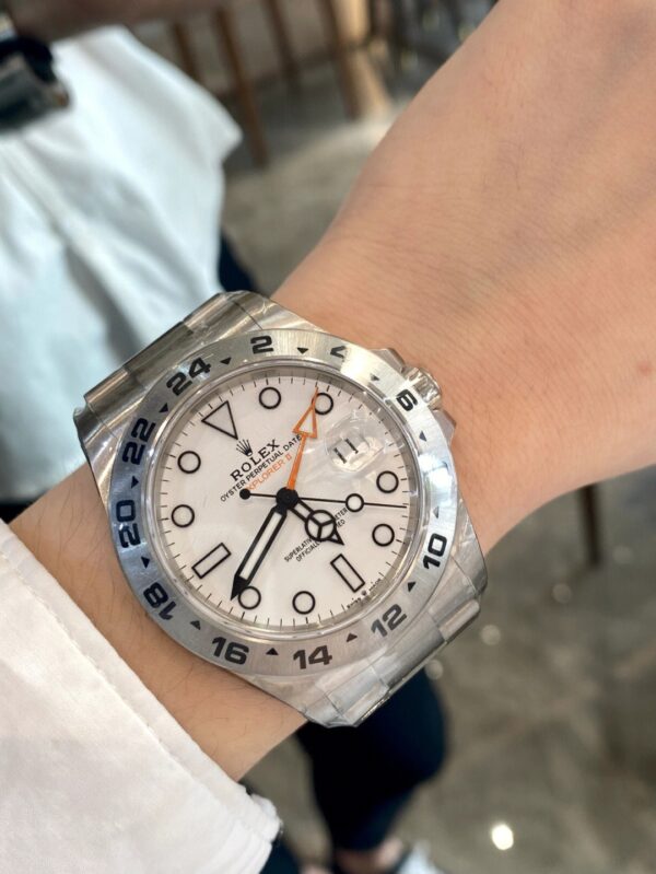 Rolex Explorer II M226570-0001 (Polar White Dial)