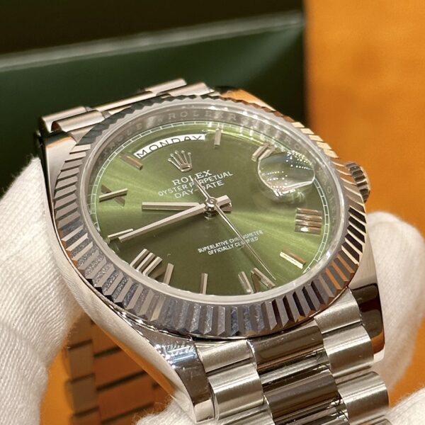 Rolex Day-Date m228239-0033 (Olive Green Dial)