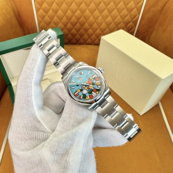 Rolex Oyster Perpetual m277200-0010 (Turquoise Blue Dial)