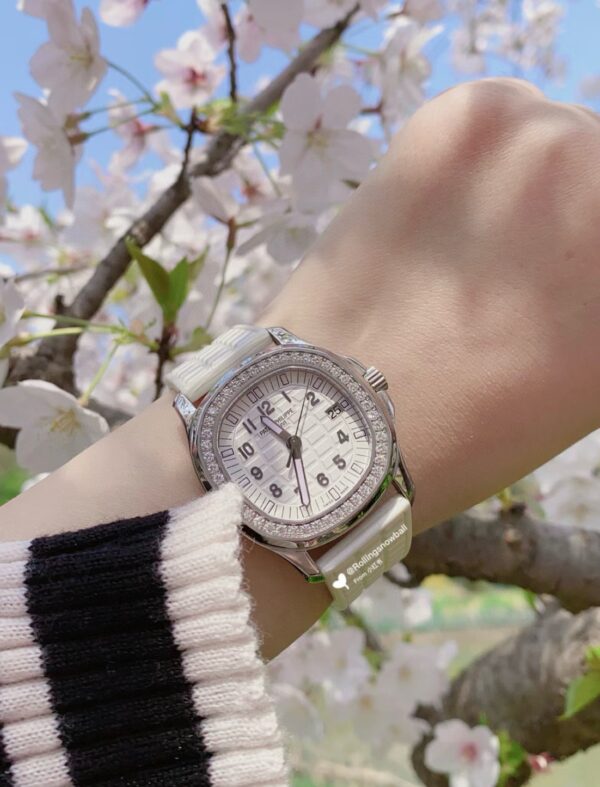 2 Patek Philippe Aquanaut Luce Ref. 5067A (Diamond-Set, Quartz)