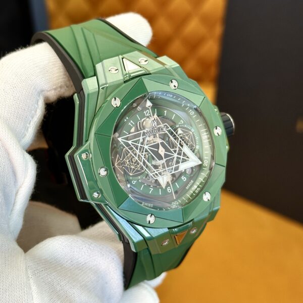 Hublot Big Bang Unico Ceramic Ref. 418.GX.5207.RX.MXM22 (Green Ceramic)