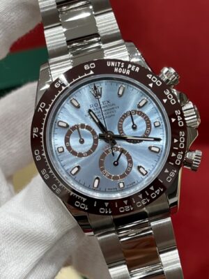 Rolex Cosmograph Daytona M116506-0001 (Ice Blue Dial, Chestnut Brown Cerachrom Bezel)