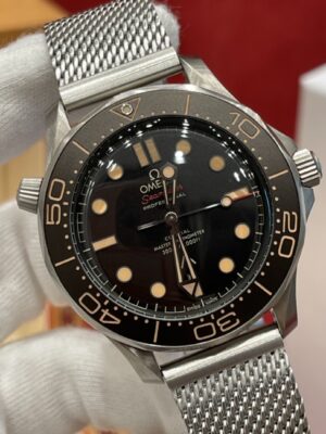 Omega Seamaster Diver 210.90.42.20.01.001 (Brown Aluminum Dial, Titanium Case, Ceramic Bezel)
