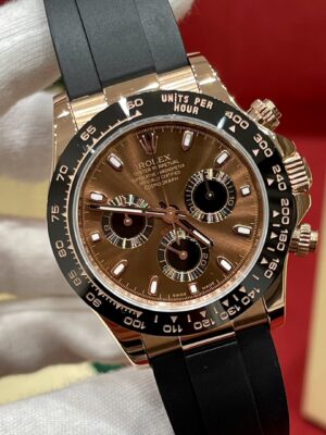 Rolex Cosmograph Daytona M116515LN-0041 (Rose Gold, Chocolate and Black Dial)