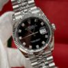 Rolex Datejust m126234-0027 (Glossy Black Diamond Dial)