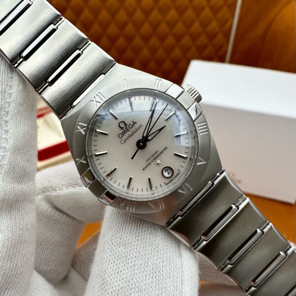 Omega Constellation 131.10.29.20.02.001 (White Mother-of-Pearl Dial, Stainless Steel)
