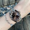 Rolex Datejust m278271-0028 (Chocolate Dial with Diamond Markers)