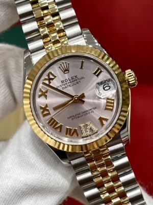 Rolex Datejust m278273-0004 (Silver Dial with Diamond VI Marker)