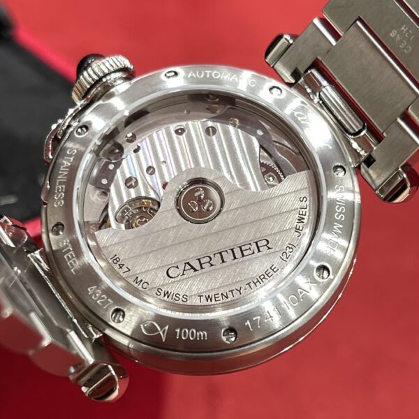 2 Cartier Pasha Series WSPA0013 (35mm, 1847 MC Automatic Movement, Stainless Steel)