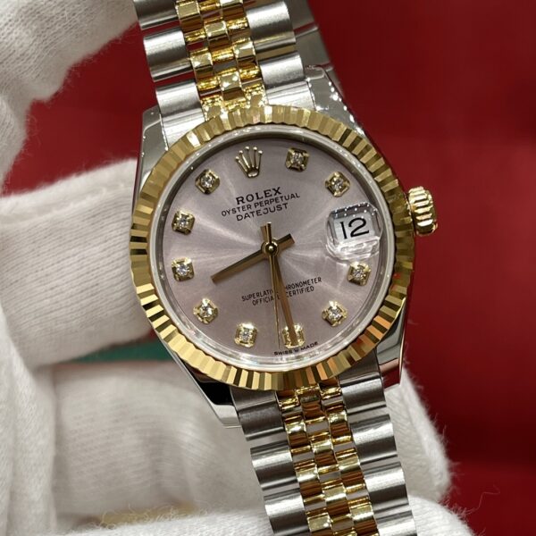 2 Rolex Datejust m278273-0020 (Diamond Hour Markers on Silver Dial)