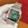 Cartier Santos Series Ref. WSSA0062 (Gradient Green Dial, Stainless Steel)