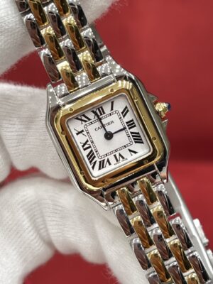 Cartier Leopard Series W2PN0006 (Small Size, Two-Tone Steel & Gold)