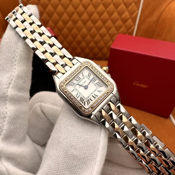 Cartier Leopard Series W3PN0006 (Small Size, Steel & Gold)