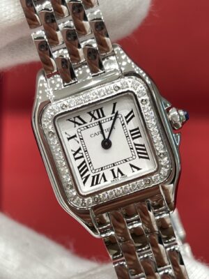 Cartier Leopard Series W4PN0007 (Small Size with Diamond Bezel)