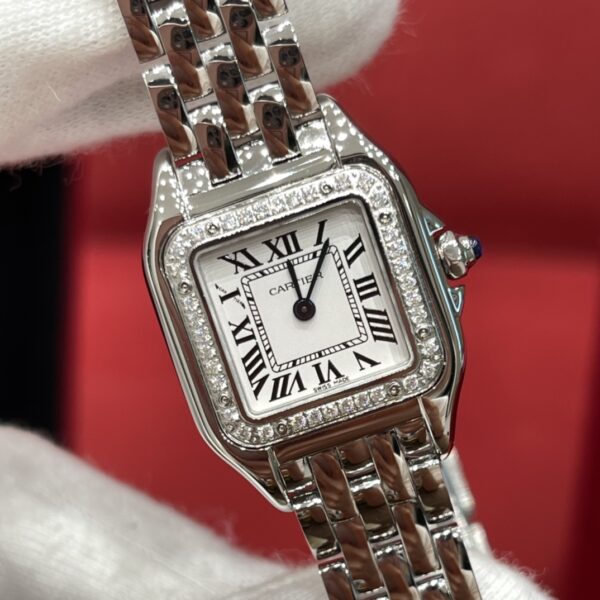 Cartier Leopard Series W4PN0007 (Small Size with Diamond Bezel)