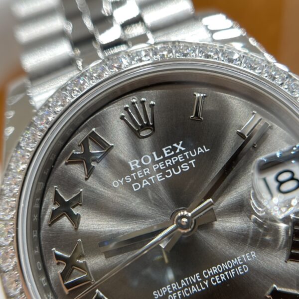 2 Rolex Datejust m278384rbr-0031 (Gray Roman Numeral Dial)