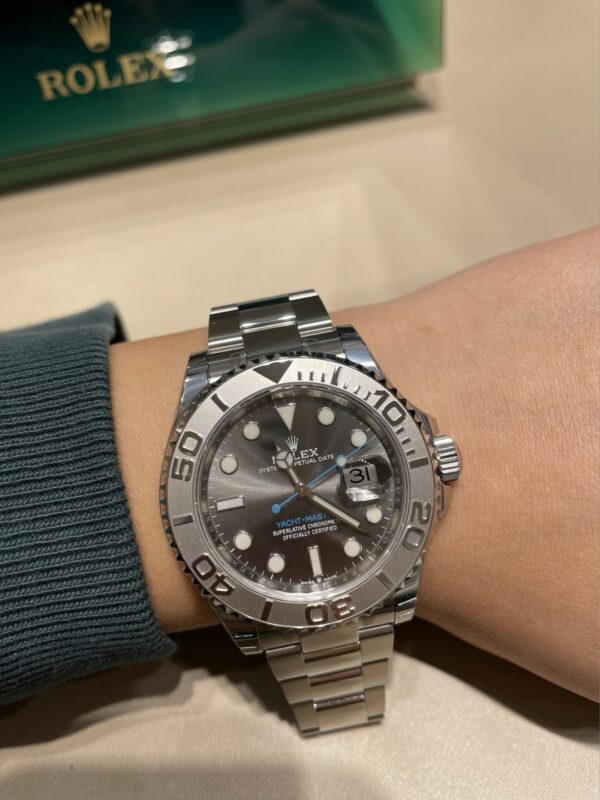 Rolex Yacht-Master 40 Ref. M126622-0001（Silver dial）