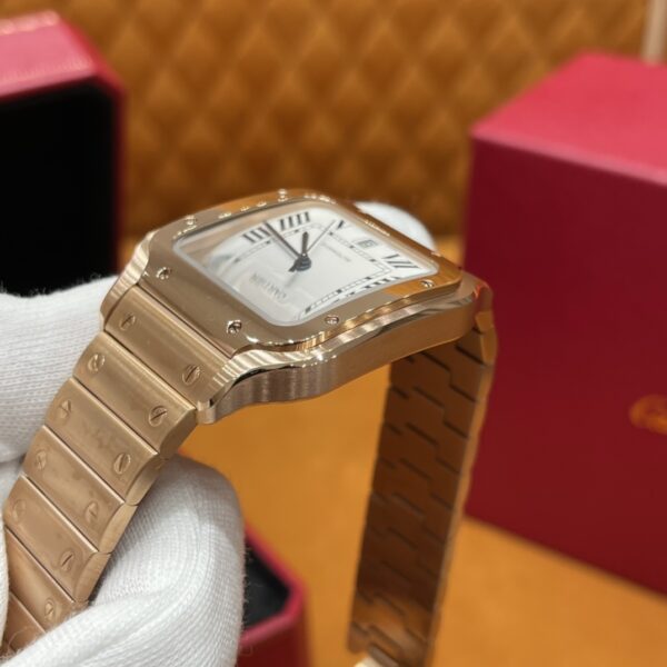 Cartier Santos Series WGSA0018 (Large, Rose Gold)