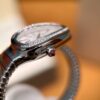 Bvlgari Serpenti Series 101816 SP35C6SDS.1T (White, Stainless Steel, Pink Spinel Crown, Diamond Bezel, Swiss Quartz Movement)