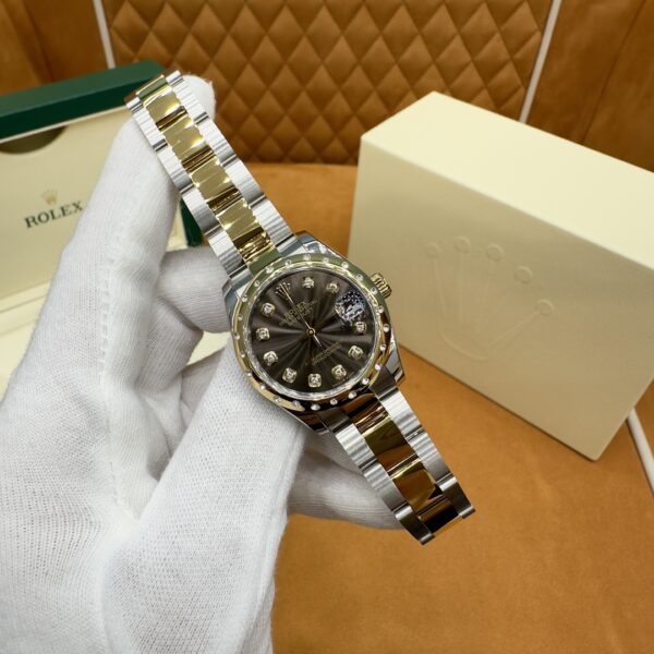 Rolex Datejust M278343RBR-0021 (Choco Dial, Diamond Bezel, 31mm)
