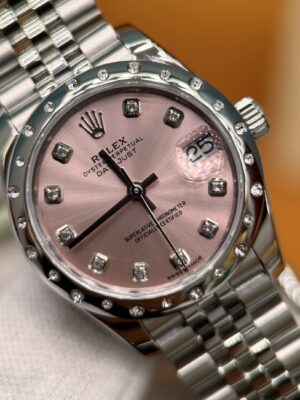 Rolex Datejust M278344RBR-0034 (Pink Diamond Dial, Diamond Bezel, 31mm)