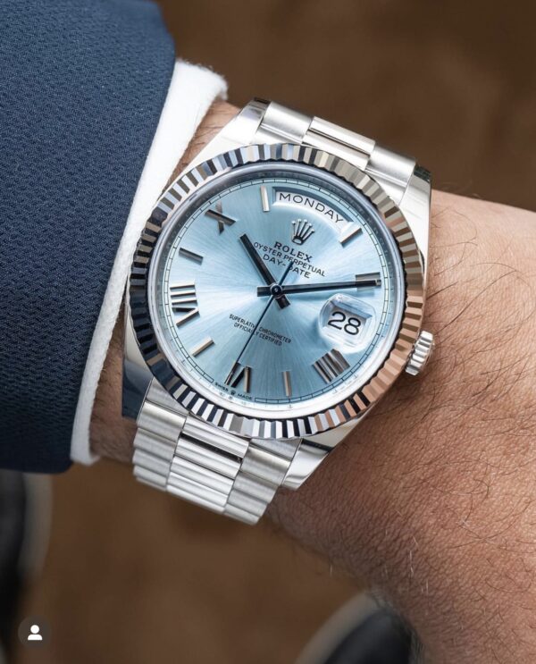 Rolex Day-Date M228236-0012 (40mm，Ice Blue)