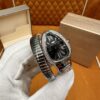 BVLGARI SERPENTI Series 103524 (Silver, Stainless Steel, Diamond Bezel, White Lacquered Dial, Pink Spinel Crown, Swiss Quartz Movement)
