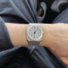 BVLGARI OCTO Series 103011 (40mm, Stainless Steel, Rhodium-Plated, Sapphire Crystal, Ceramic-Embedded Crown, Custom Pearl Rotor Mechanical Movement)