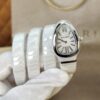 BVLGARI Serpenti 32HF00 (White Dial, Steel & Ceramic)