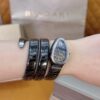 BVLGARI Serpenti 33HF00 (Black Dial, Steel & Ceramic)