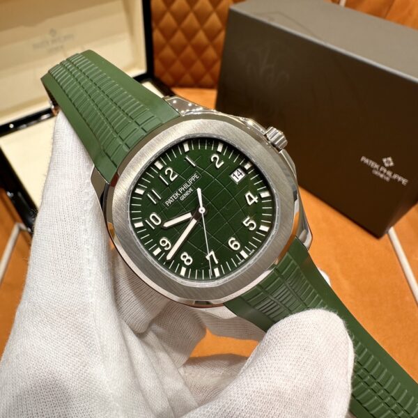 3 Patek Philippe Aquanaut Ref. 5168G-010 (Green Dial, White Gold Case)
