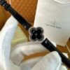 Van Cleef & Arpels Alhambra VCARO8WUOO (Black Crocodile Strap)