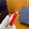 Piaget Limelight Movement - Ruby and Mother-of-Pearl Dial with Alligator Strap G0A43090 (Red & White)