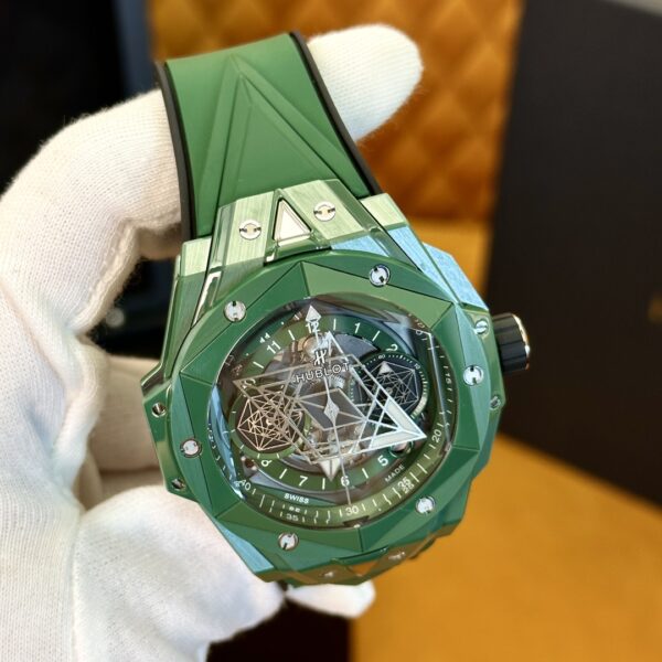 Hublot Big Bang Unico Ceramic Ref. 418.GX.5207.RX.MXM22 (Green Ceramic)
