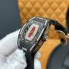 Richard Mille RM07-01 (Black Ceramic, Red Bezel with Diamonds)