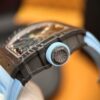 Richard Mille RM035-02 Blue Carbon Fiber Skeleton Dial