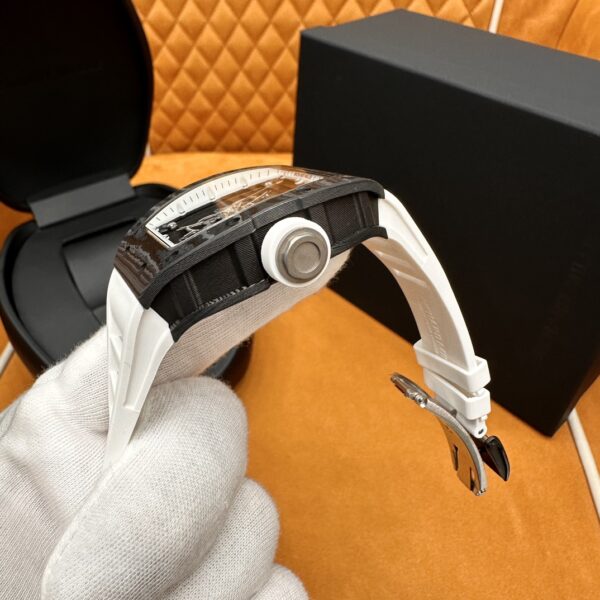 Richard Mille RM 055 White Carbon Fiber (White, NTPT Carbon & Titanium)