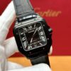 Cartier Santos Series Ref. WSSA0039 (Black Dial, Stainless Steel)