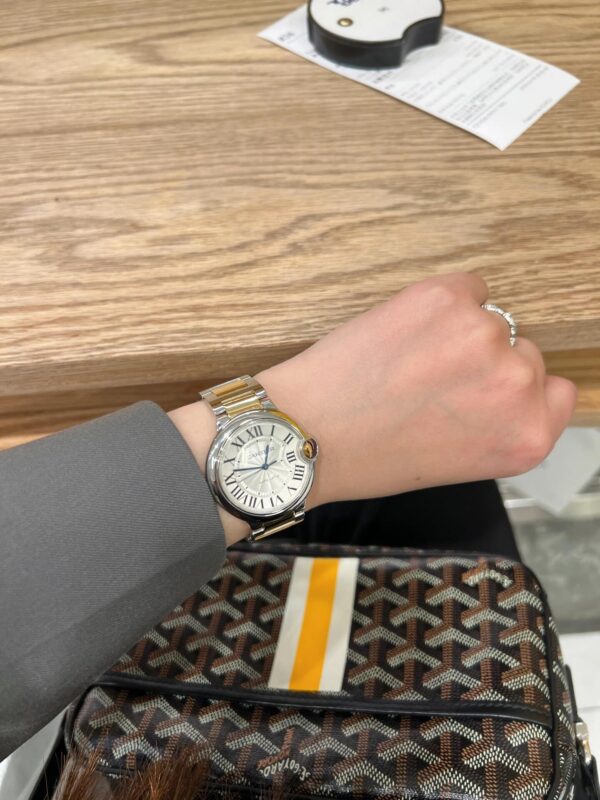 Ballon Bleu de Cartier Series Ref. W2BB0012 (Gold-Plated, Stainless Steel)