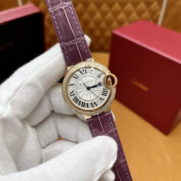 Cartier Ballon Bleu Series WE902066 (33mm, Steel, Sapphire Crystal)